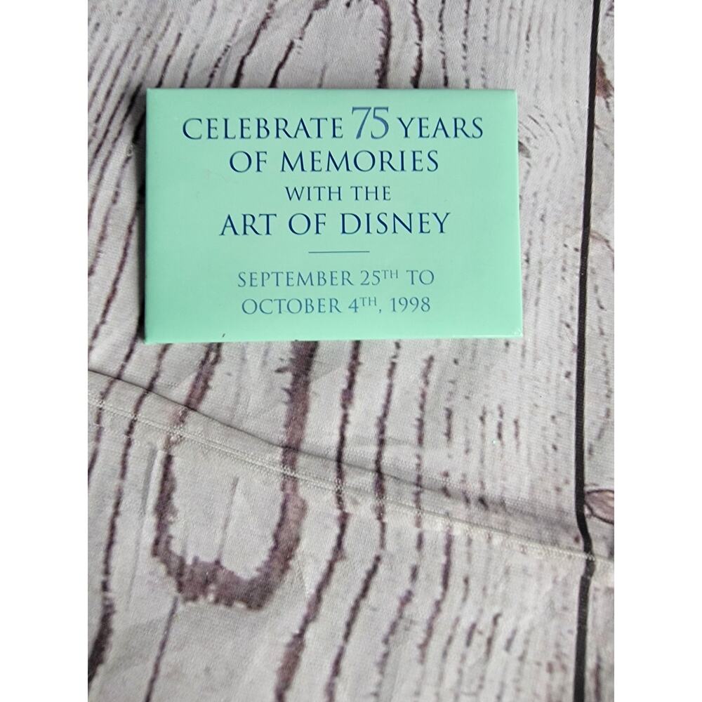 Celebrate 75 Years of Memories with the Art of Disney Cast Member Exclusive Pin